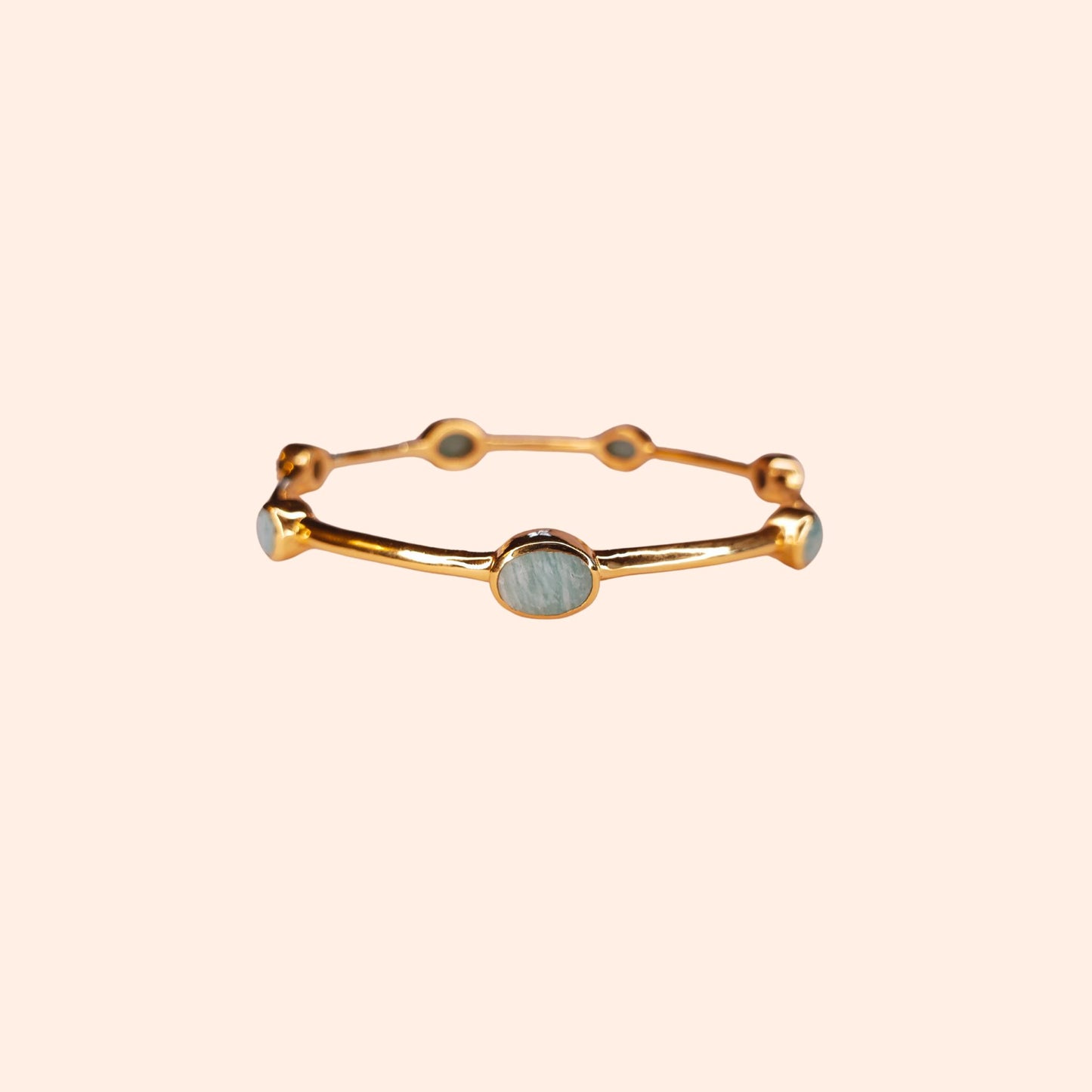 Bracelet jonc Amazonite - Gloria