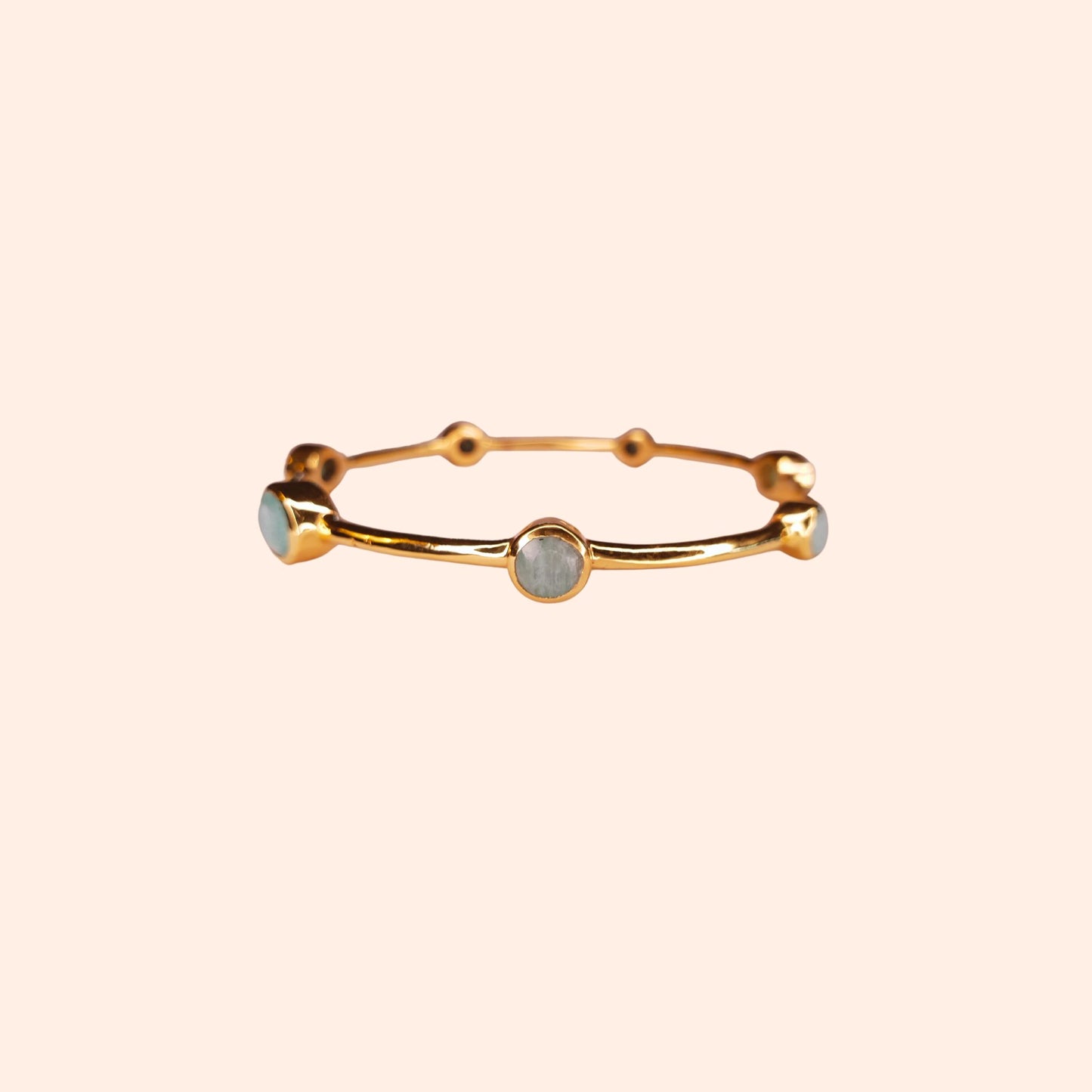 Bracelet jonc Amazonite - Gloria