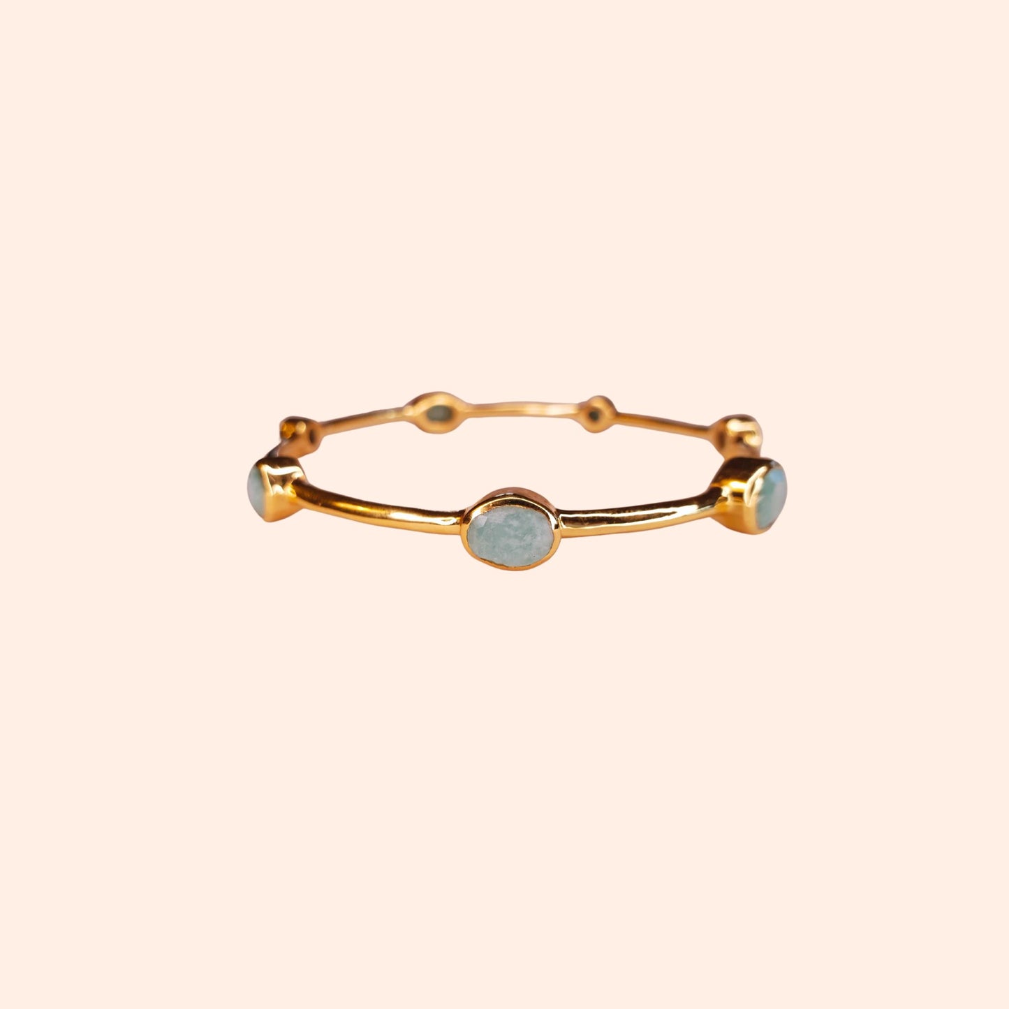 Bracelet jonc Amazonite - Gloria