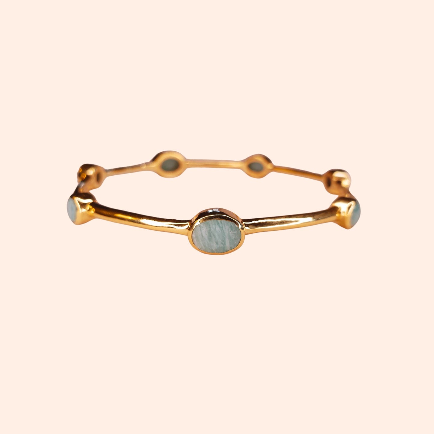 Bracelet jonc Amazonite - Gloria