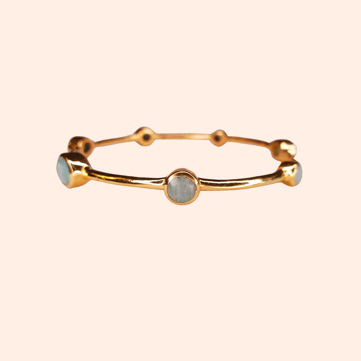 Bracelet jonc Amazonite - Gloria