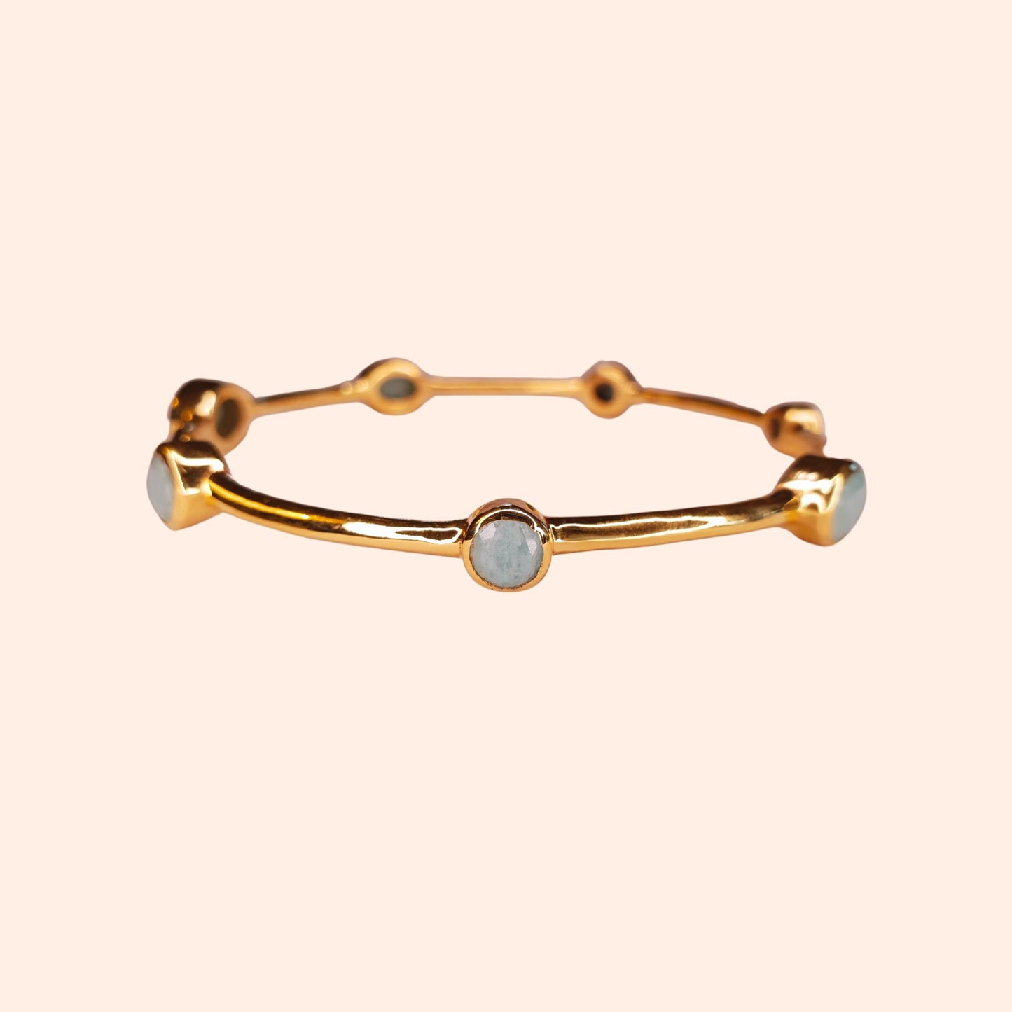 Bracelet jonc Amazonite - Gloria