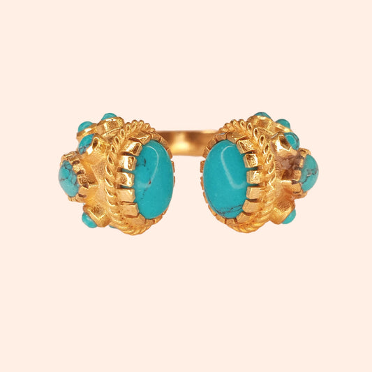 Bague Jaipur Turquoise - Asté