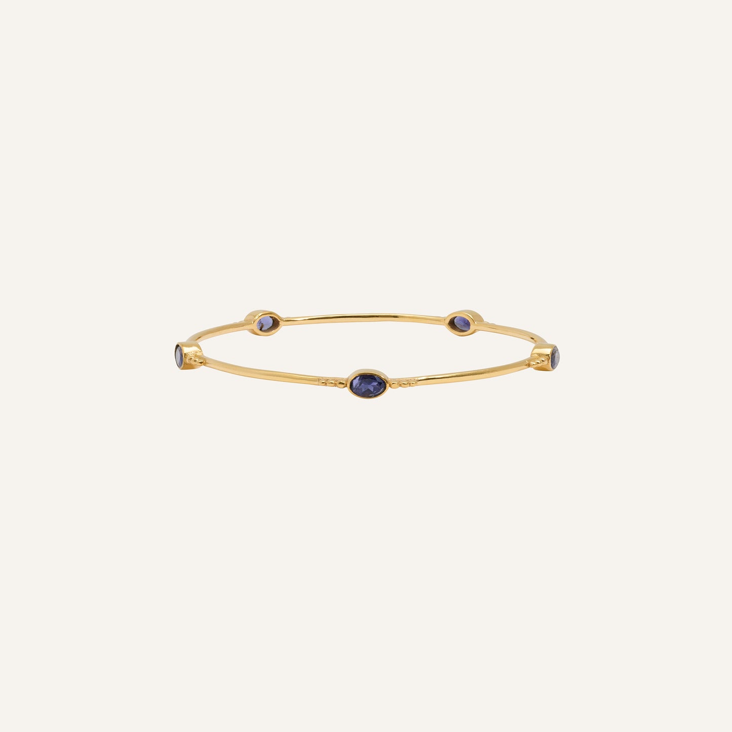 Bracelet jonc Iolite - Gina
