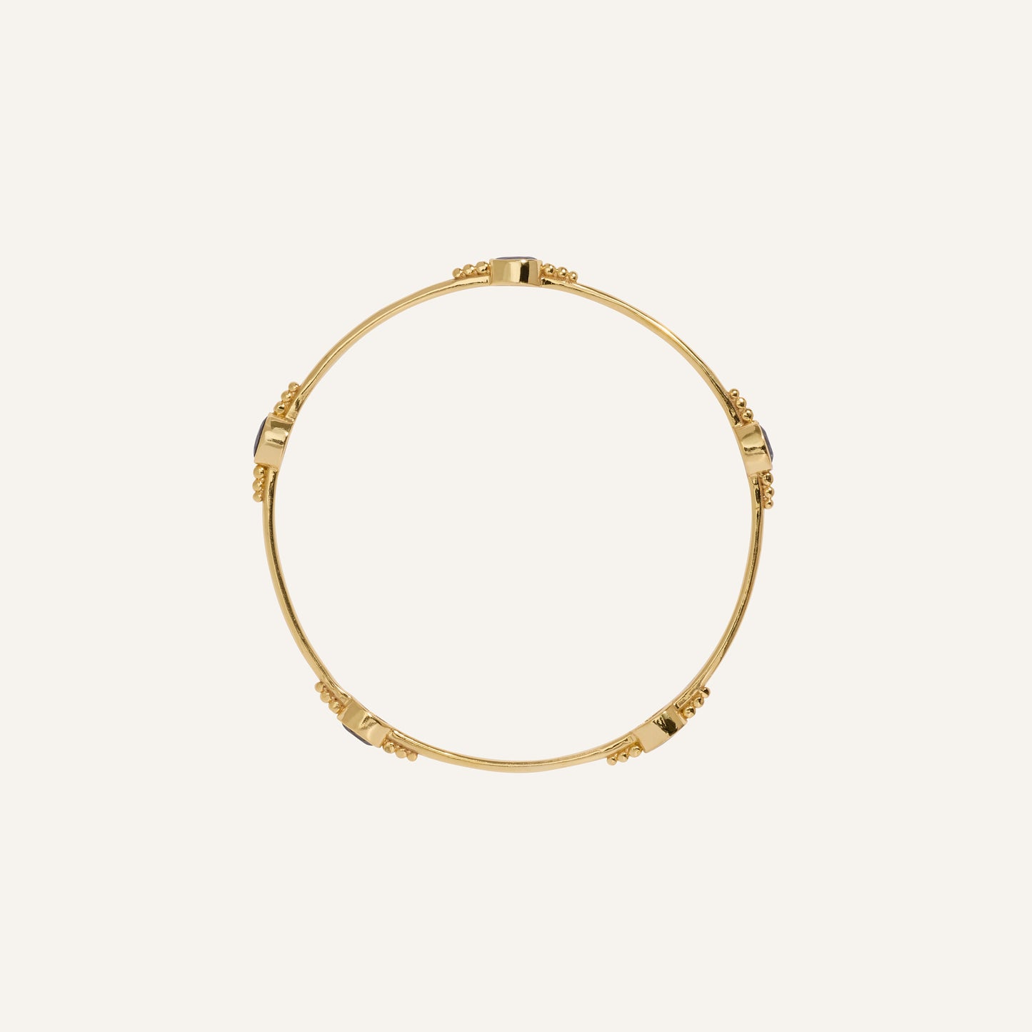 Bracelet jonc Iolite - Gina
