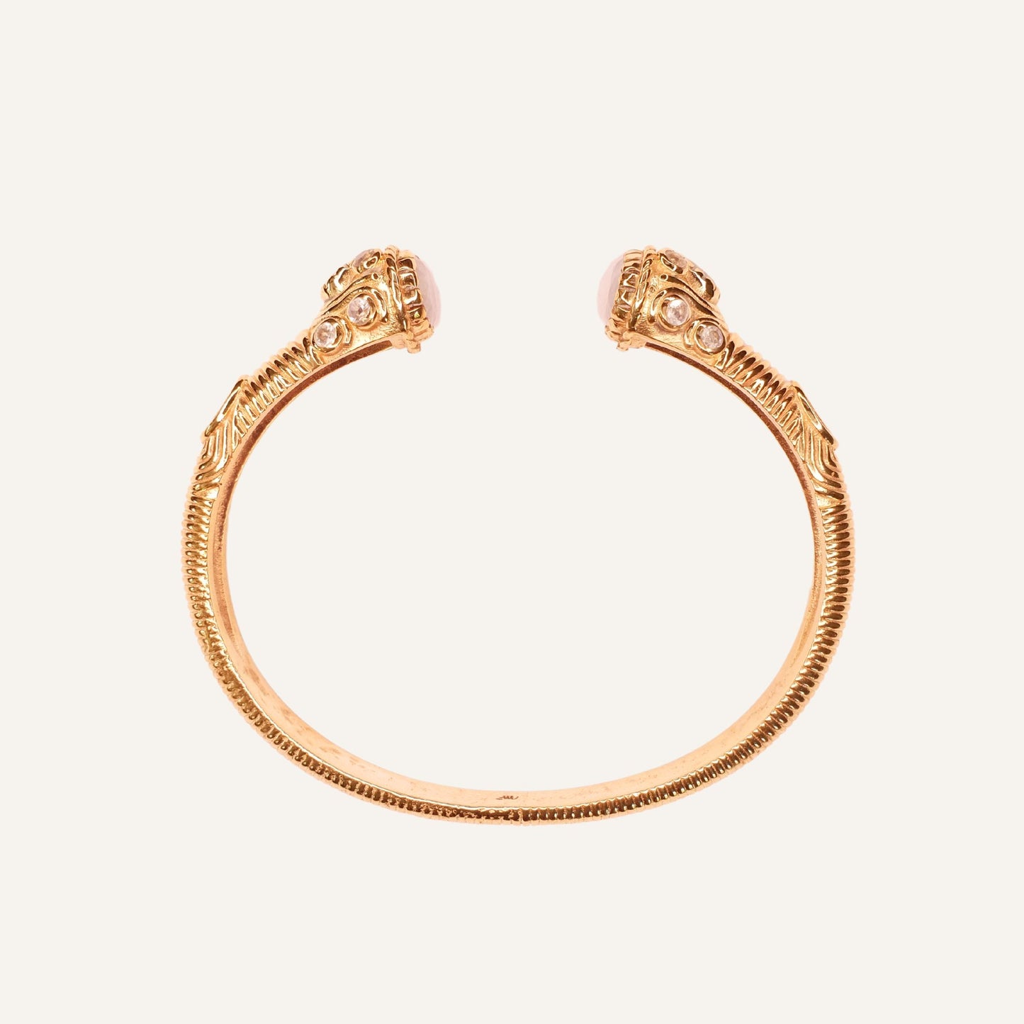 Bracelet jonc indien Pierre de lune - Dolki