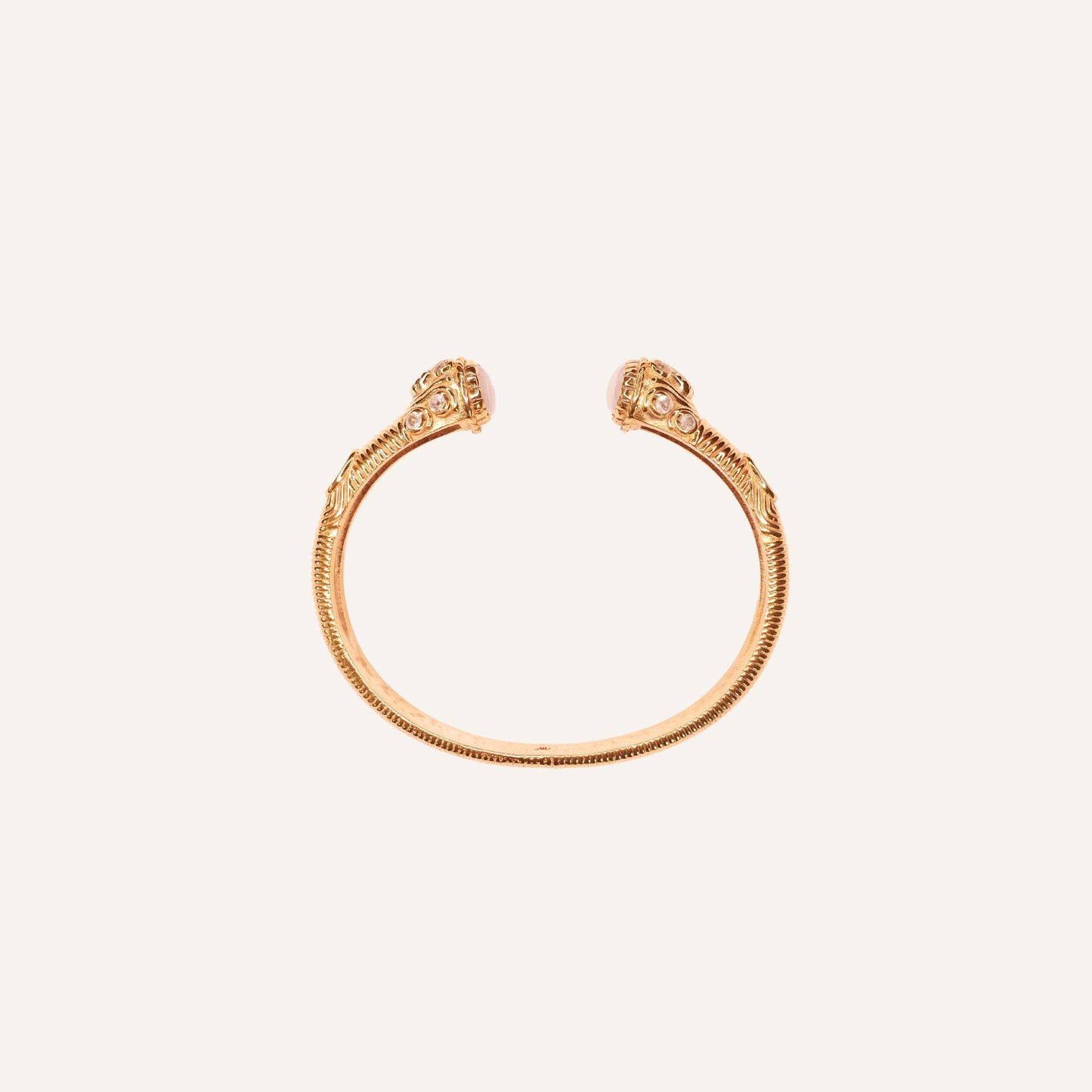 Bracelet jonc indien Pierre de lune - Dolki