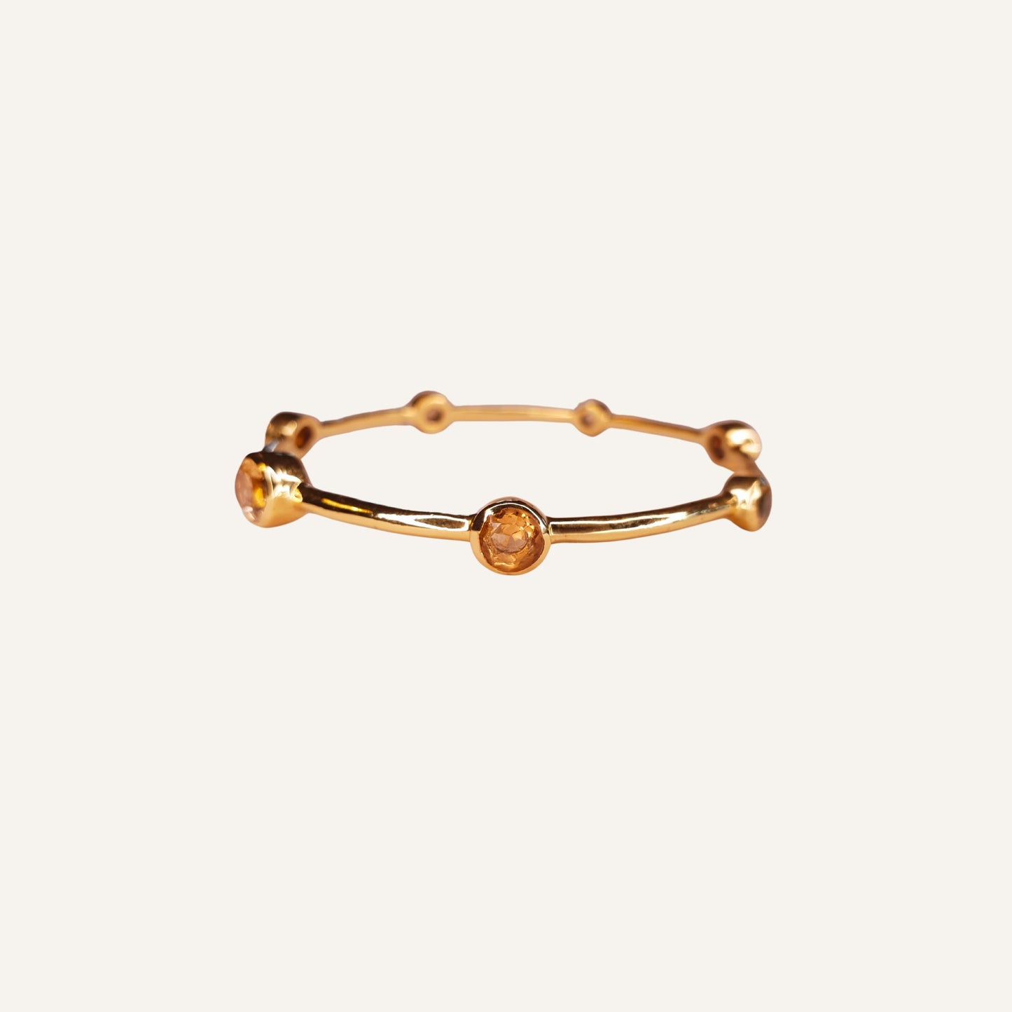 Bracelet jonc Citrine - Gloria