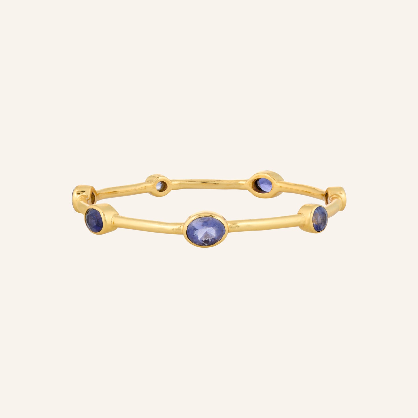 Bracelet jonc Iolite - Gloria