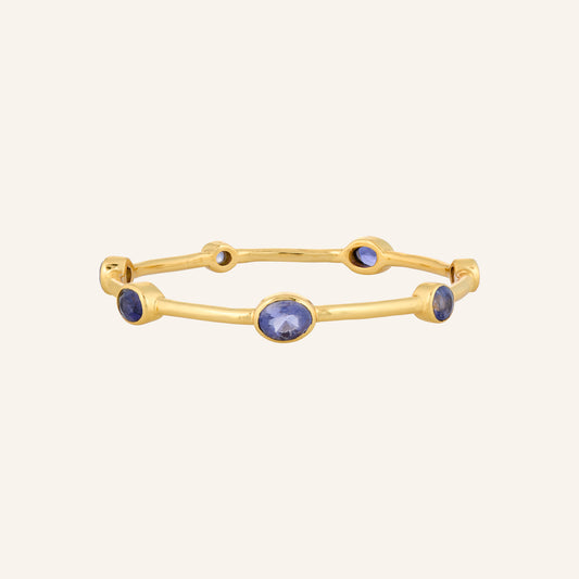 Bracelet jonc Iolite - Gloria