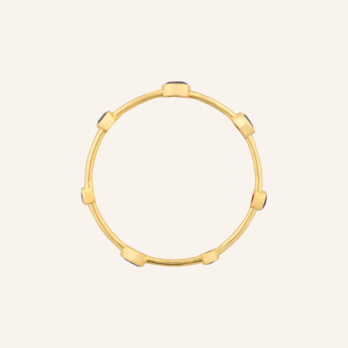 Bracelet jonc Iolite - Gloria