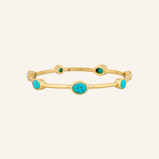 Bracelet jonc Turquoise - Gloria