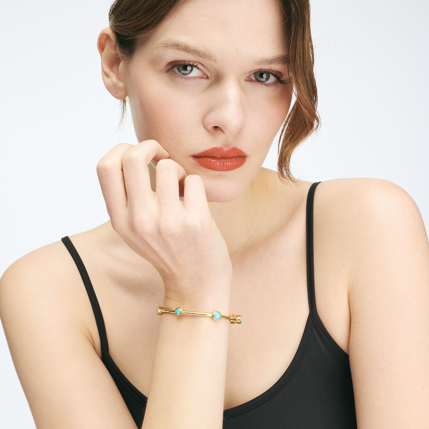 Bracelet jonc Turquoise - Gloria