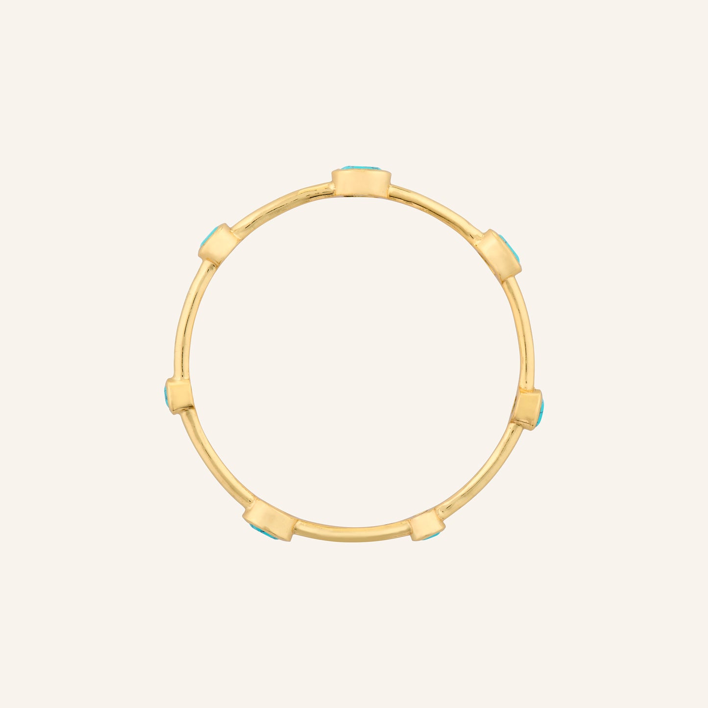 Bracelet jonc Turquoise - Gloria